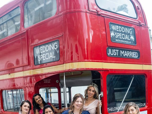 Katie and Olly's Wedding in London - North West, North West London 53