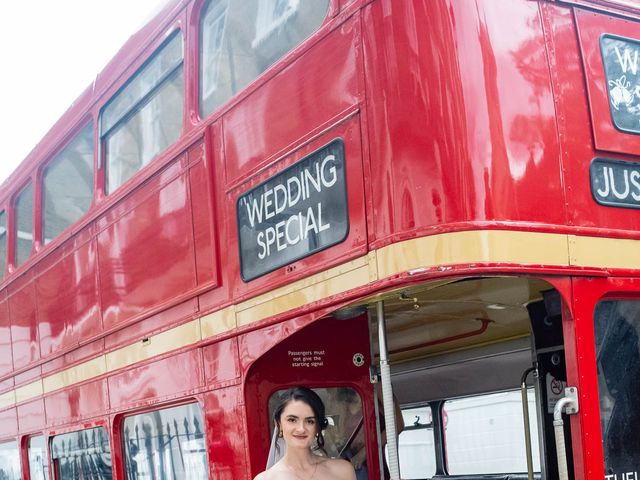 Katie and Olly's Wedding in London - North West, North West London 54