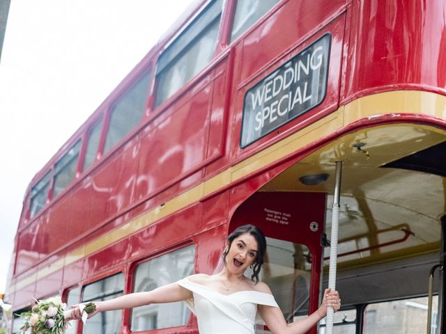 Katie and Olly's Wedding in London - North West, North West London 55