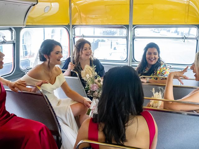 Katie and Olly's Wedding in London - North West, North West London 58