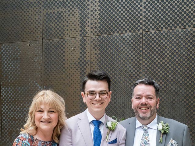 Katie and Olly's Wedding in London - North West, North West London 89
