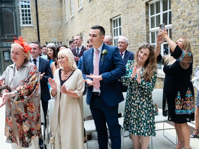 Katie and Olly's Wedding in London - North West, North West London 109