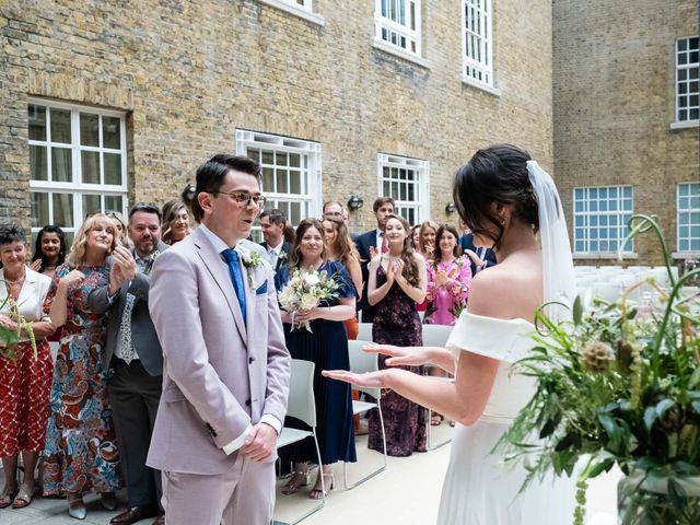 Katie and Olly's Wedding in London - North West, North West London 110