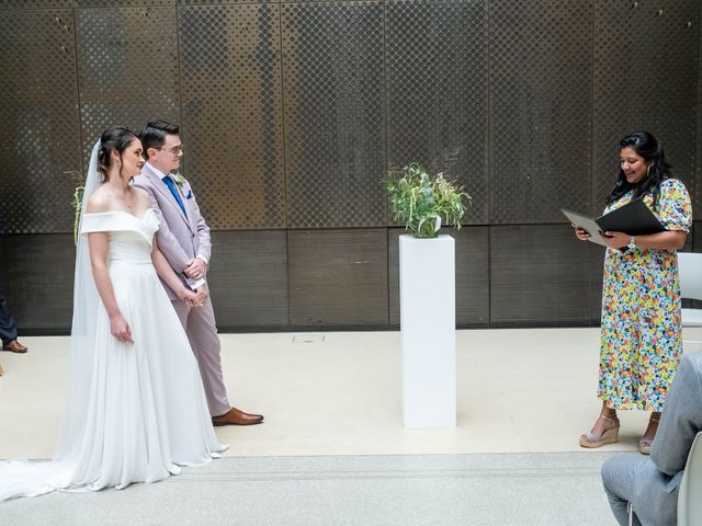 Katie and Olly's Wedding in London - North West, North West London 124