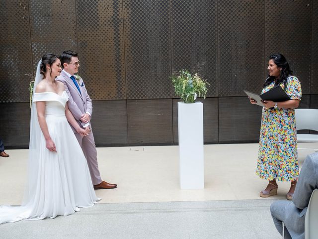 Katie and Olly's Wedding in London - North West, North West London 125
