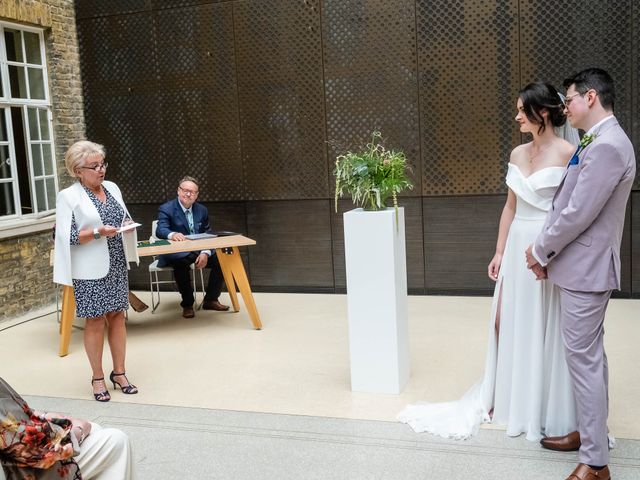 Katie and Olly's Wedding in London - North West, North West London 129