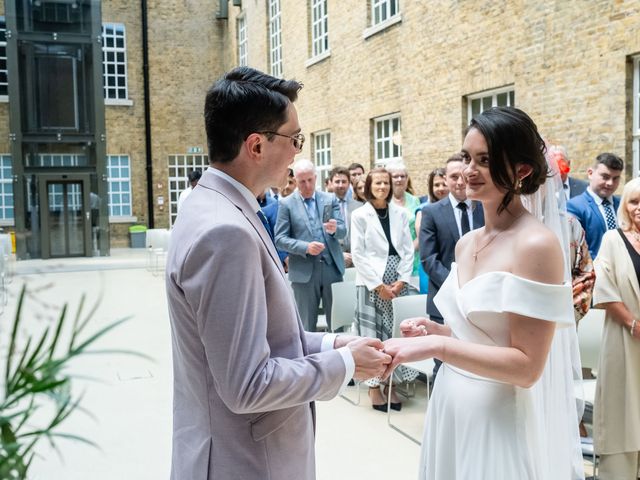 Katie and Olly's Wedding in London - North West, North West London 134