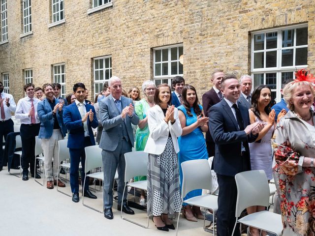 Katie and Olly's Wedding in London - North West, North West London 149