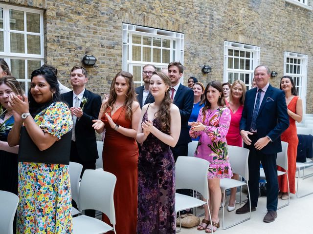 Katie and Olly's Wedding in London - North West, North West London 150