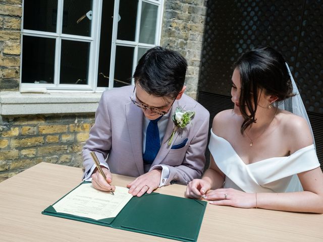 Katie and Olly's Wedding in London - North West, North West London 152