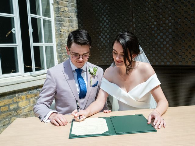 Katie and Olly's Wedding in London - North West, North West London 154