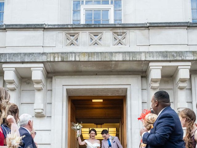 Katie and Olly's Wedding in London - North West, North West London 168