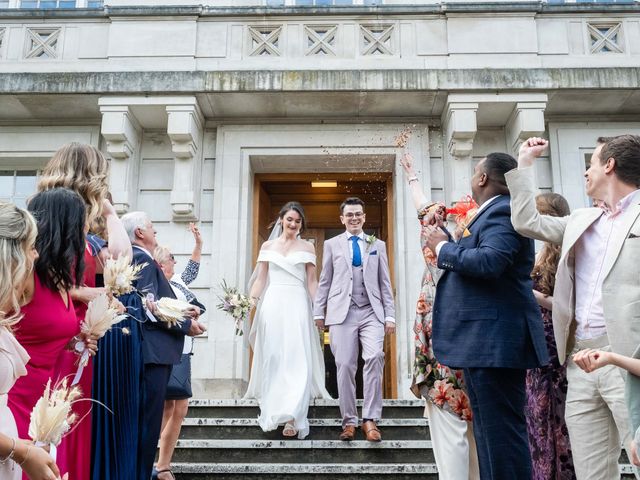 Katie and Olly's Wedding in London - North West, North West London 169