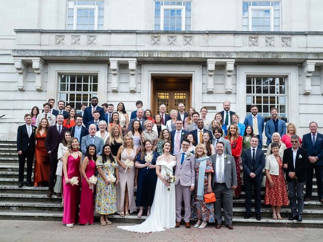 Katie and Olly's Wedding in London - North West, North West London 180