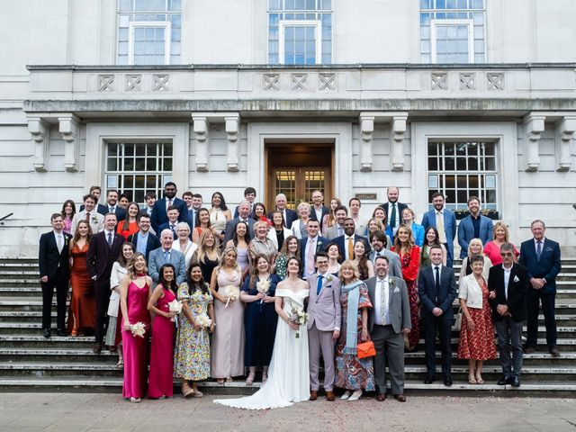 Katie and Olly's Wedding in London - North West, North West London 181