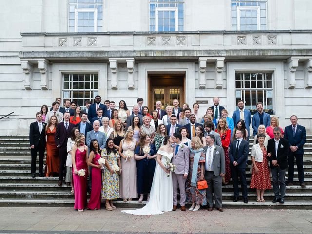 Katie and Olly's Wedding in London - North West, North West London 183