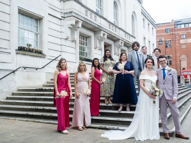 Katie and Olly's Wedding in London - North West, North West London 184