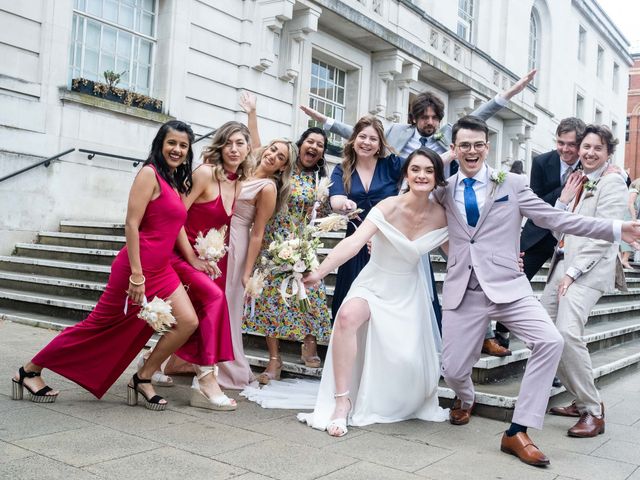 Katie and Olly's Wedding in London - North West, North West London 186