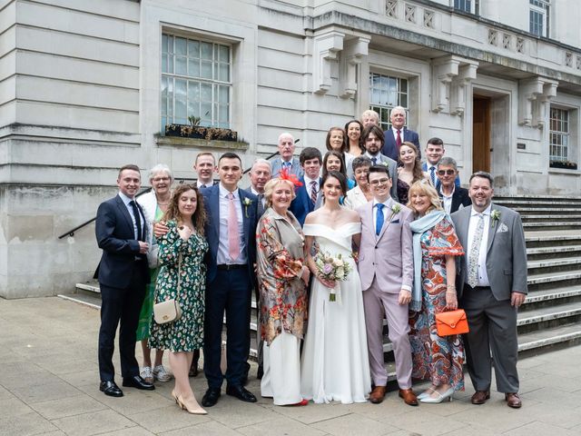 Katie and Olly's Wedding in London - North West, North West London 188