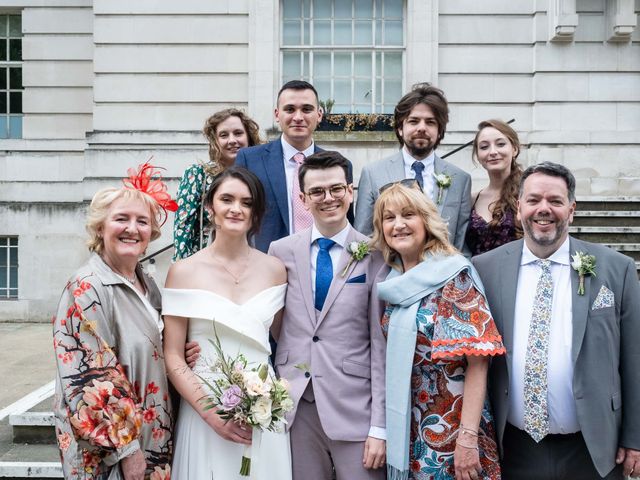 Katie and Olly's Wedding in London - North West, North West London 190