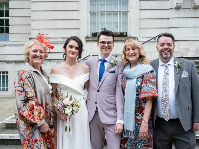 Katie and Olly's Wedding in London - North West, North West London 192