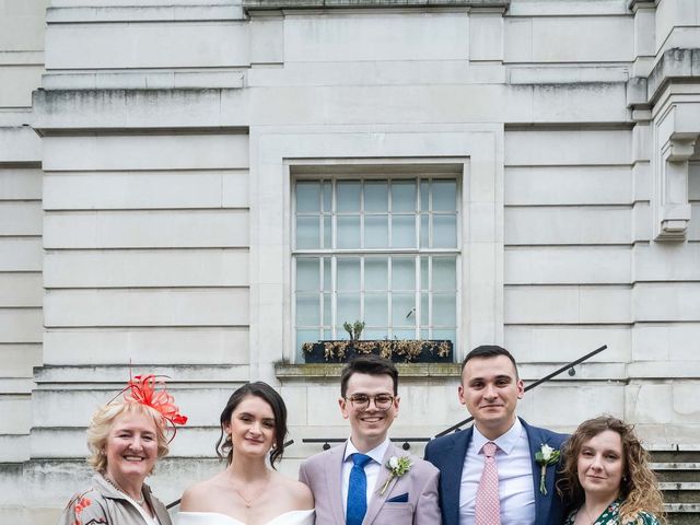 Katie and Olly's Wedding in London - North West, North West London 193