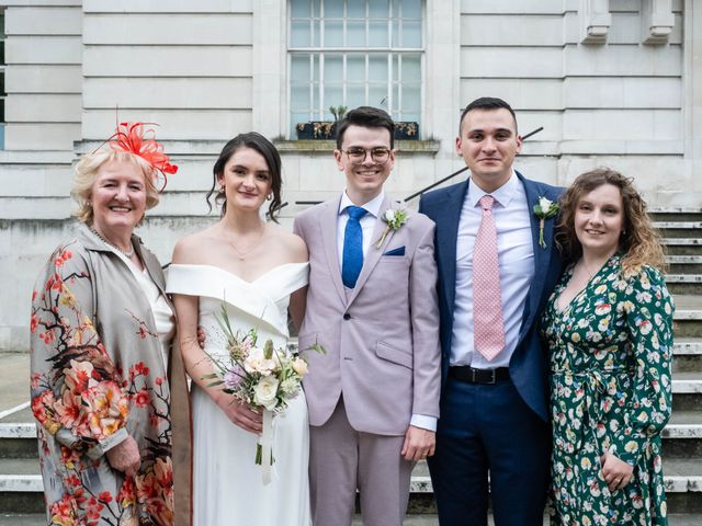 Katie and Olly's Wedding in London - North West, North West London 194