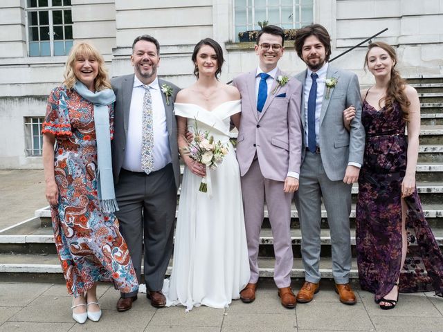 Katie and Olly's Wedding in London - North West, North West London 195