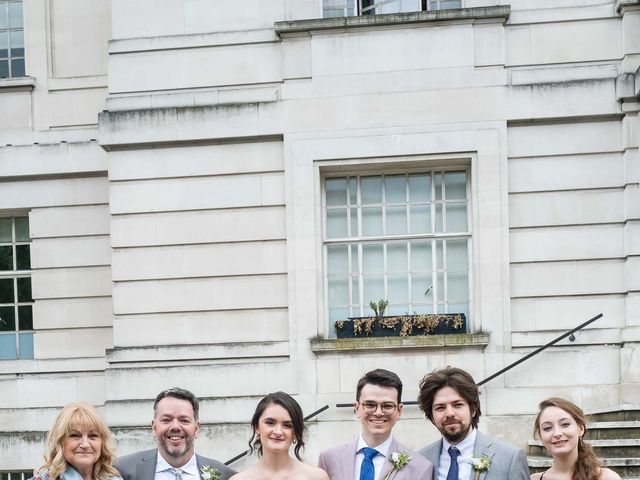 Katie and Olly's Wedding in London - North West, North West London 196