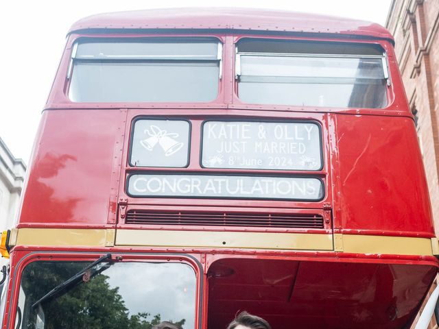 Katie and Olly's Wedding in London - North West, North West London 204
