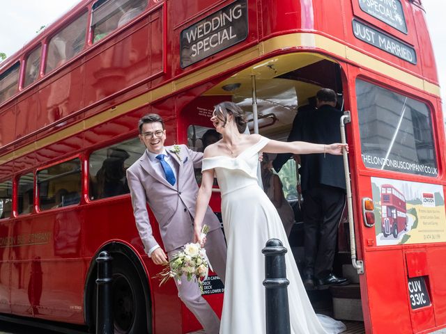 Katie and Olly's Wedding in London - North West, North West London 207