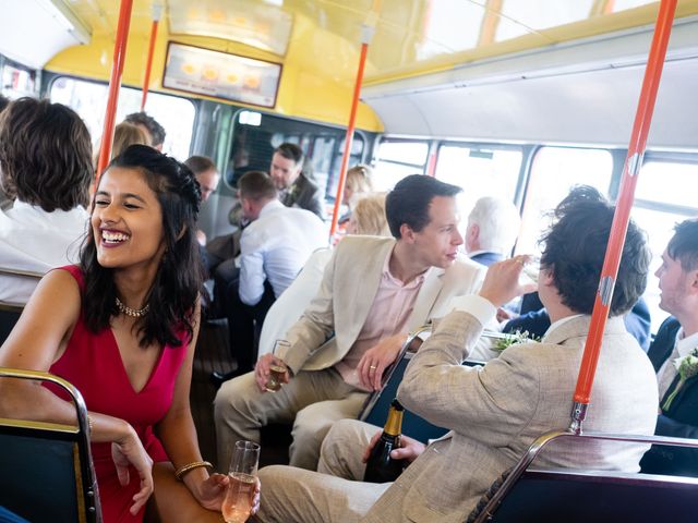Katie and Olly's Wedding in London - North West, North West London 211