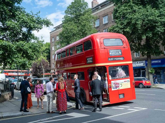 Katie and Olly's Wedding in London - North West, North West London 237