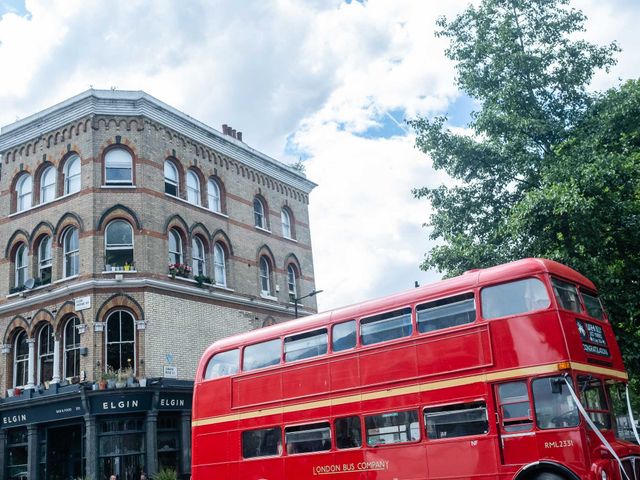 Katie and Olly's Wedding in London - North West, North West London 238