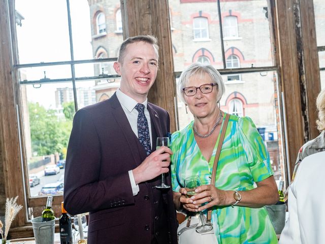 Katie and Olly's Wedding in London - North West, North West London 253
