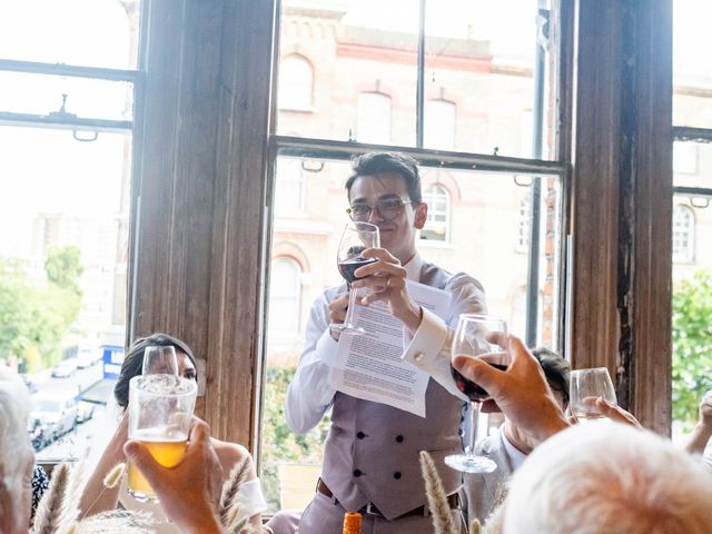 Katie and Olly's Wedding in London - North West, North West London 330