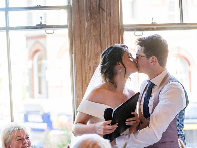 Katie and Olly's Wedding in London - North West, North West London 338