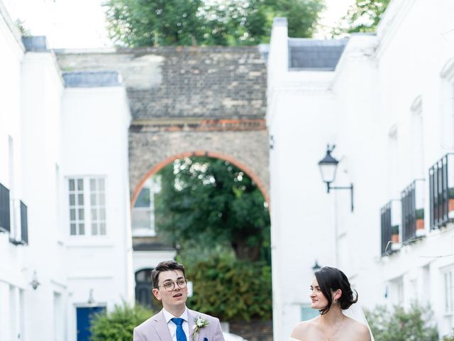 Katie and Olly's Wedding in London - North West, North West London 340