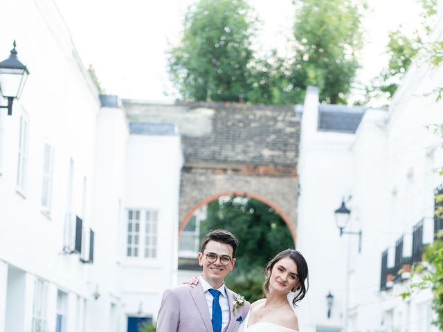 Katie and Olly's Wedding in London - North West, North West London 341