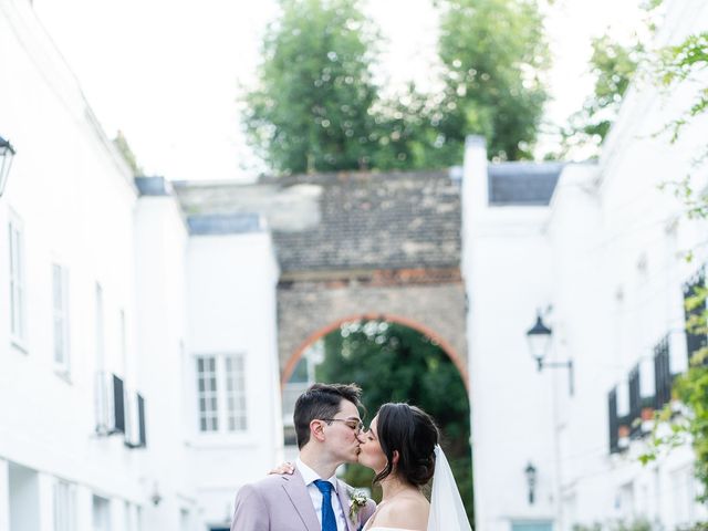Katie and Olly's Wedding in London - North West, North West London 342