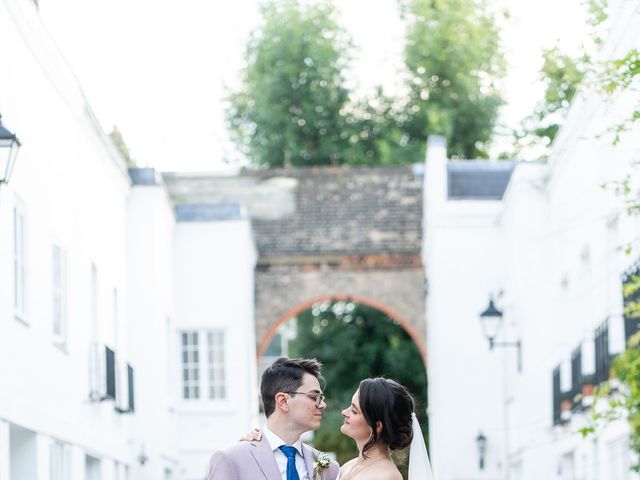 Katie and Olly's Wedding in London - North West, North West London 343