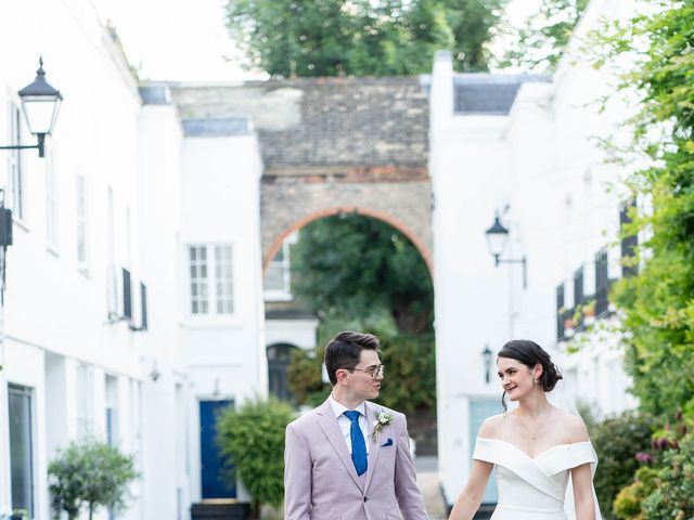 Katie and Olly's Wedding in London - North West, North West London 344