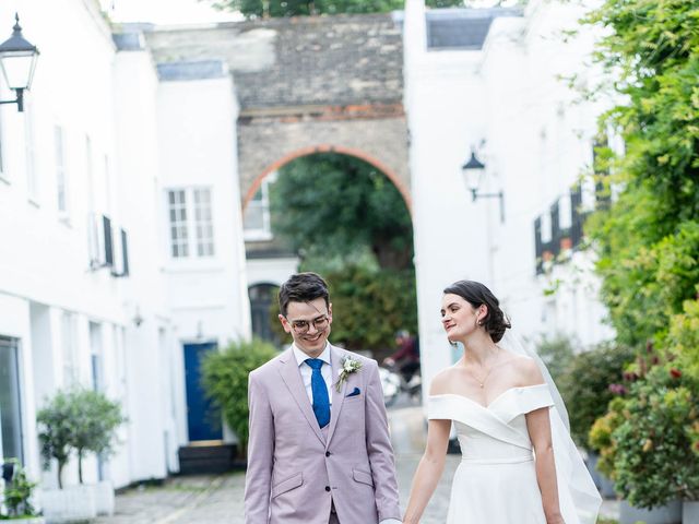 Katie and Olly's Wedding in London - North West, North West London 345
