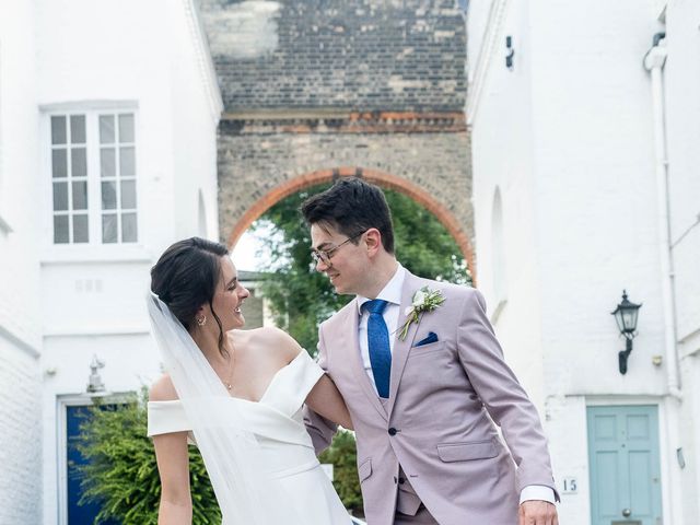 Katie and Olly's Wedding in London - North West, North West London 350