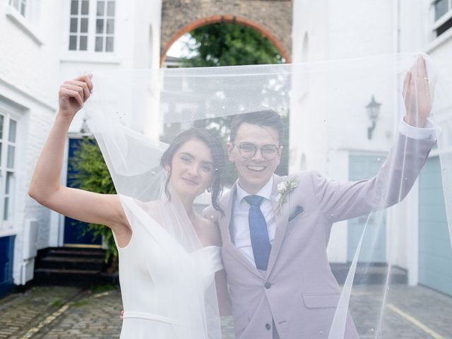 Katie and Olly's Wedding in London - North West, North West London 353