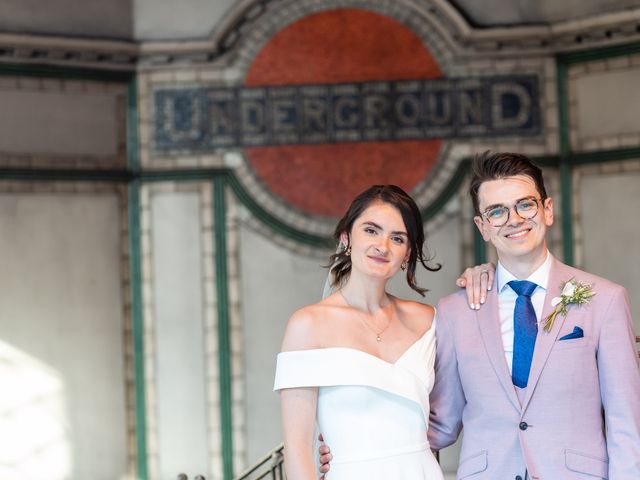 Katie and Olly's Wedding in London - North West, North West London 356