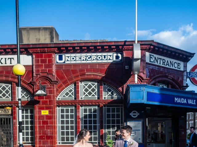 Katie and Olly's Wedding in London - North West, North West London 363