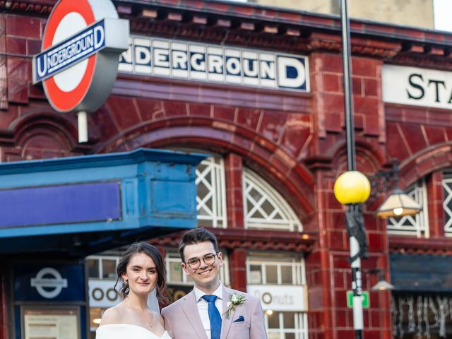 Katie and Olly's Wedding in London - North West, North West London 368