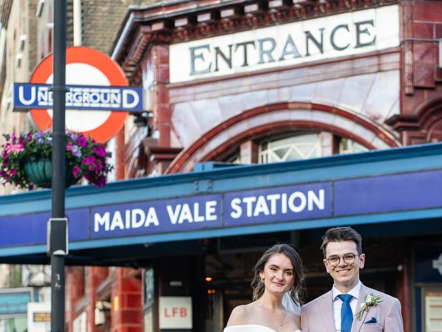 Katie and Olly's Wedding in London - North West, North West London 369