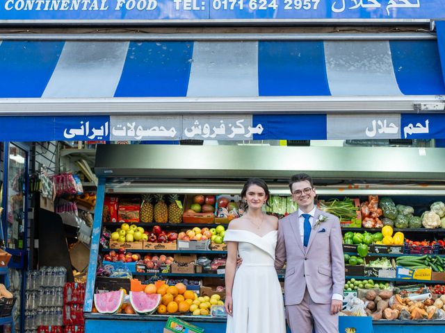 Katie and Olly's Wedding in London - North West, North West London 372